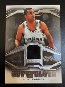 2007-08 SP Game Used #CC-TP Tony Parker Cut from the Cloth SA Spurs - Picture 1 of 2