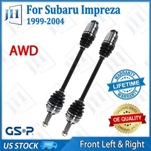 OE Front Pair CV Axle Shaft Set For 1999-04 Subaru Baja Forester Impreza Outback - Picture 1 of 14