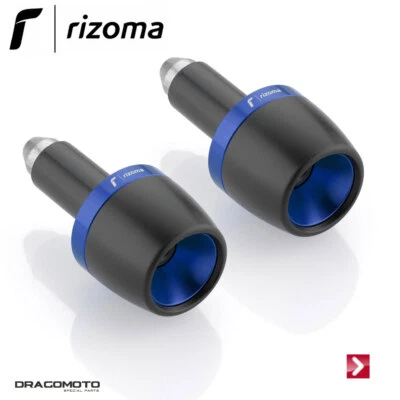 DUCATI 1299 Panigale S 2015-2018 Handlebar ends RIZOMA MA532U Blue - Image 1 of 3