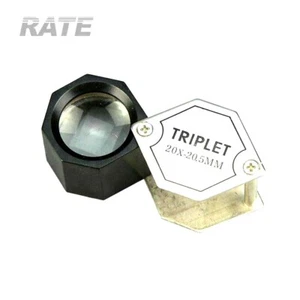 20x Lupa Triple 20.5mm Lupa de Bolsillo Profesional Joyería Lupa Al Por Mayor - Imagen 1 de 3