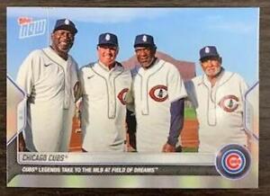 2022 Topps NOW #692 Lee Smith Ryne Sandberg Andre Dawson Billy Williams Cubs