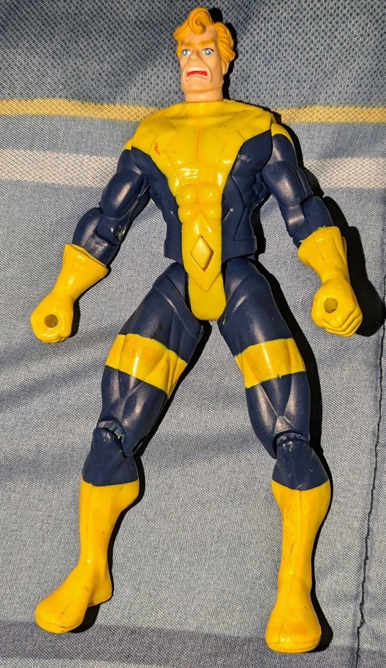 RARO - Figura X-Men X-Force Toy Biz Banshee 1998 Strike Team Marvel Boxset Foto 1 de 2