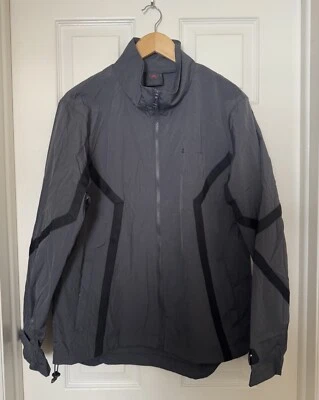 Jordan 23 Engineered Hombre Pequeña Chaqueta de Pista de Calentamiento Negra/Gris DV7689-022 NUEVA Foto 1 de 4