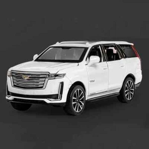 1:32 Cadillac Escalade off-road vehicle Diecast Alloy Model car Sound Light Toy - Picture 1 of 28