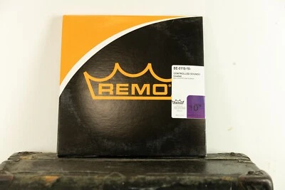 Remo 10" Controlled Sound Black Dot Batter, Coated