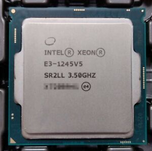 Intel Xeon E3-1245v5 3.5GHz 4Core LGA1151 Server Workstation SR2LL CPU Processor