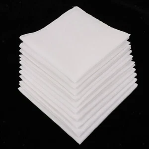 10er Baumwolle Stoff Taschentücher Set Damentaschentücher Tuch zum bemalen - Bild 1 von 9