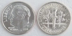 USA Dime 10 Cents 2016 P Uncirculated. - Picture 1 of 1