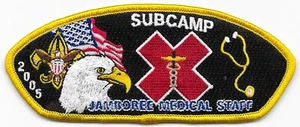 Subcamp Medical Staff Council Strip CSP 2005 National Jamboree Boy Scouts BSA BP - Imagen 1 de 1