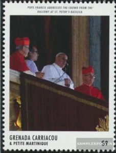 Grenada-Grenadinen 4817 (kompl.Ausg.) postfrisch 2013 Wahl Jorge Bergoglio zum P - Bild 1 von 1