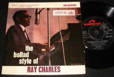 BALLAD STYLE OF RAY CHARLES - 1963 HMV EP - 1960s R&B - Image 1 of 2