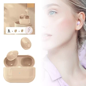 NEW!! TWS Mini Earbuds Invisible Sleep HeadphoneBluetooth 5.2 Earphones Wireless - Picture 1 of 10