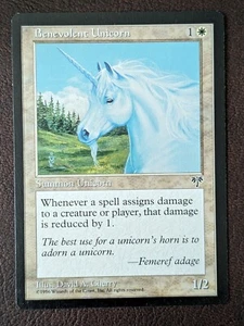 Benevolent Unicorn - Magic The Gathering MTG gioco di carte collezionabili - Foto 1 di 2