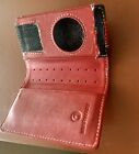 Cover Leather Orange Markware for Apple iPod nano - Red Leather Case