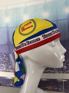 Pace Sportswear USA Bicyclist Tour De France Doo Rag Skullcap Do Rag Bandana - Foto 1 di 11