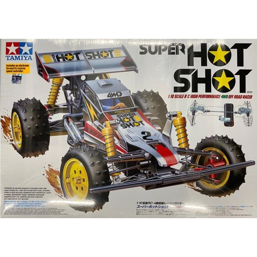 Tamiya 300058517 - 1:10 RC Super Hotshot 2012 4WD   Bausatz Neuware - Bild 1 von 1