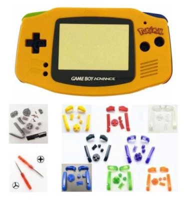 GBA Nintendo Game Boy Advance POKEMON Replacement Housing SHELL Screen BUTTONS! - Image 1 of 3