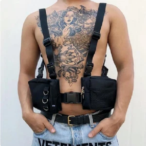 Techwear Bag Taschen für Festival Clubwear Techno Nature One Street Parade Love - Bild 1 von 5