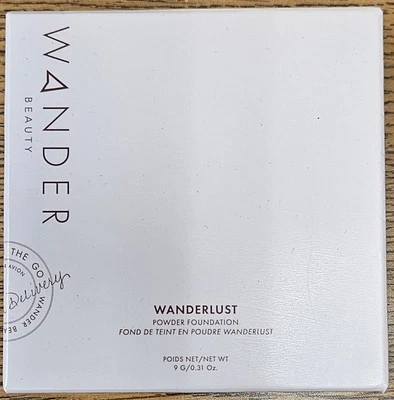 Wander Beauty Wanderlust Powder Foundation Medium (0.31 oz) Full Size New in Box - Image 1 of 4
