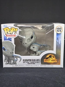 Funko Pop Jurassic World Velociraptors (blu e beta) 1212 - Foto 1 di 6