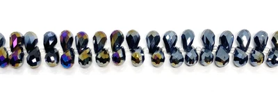 Cuentas Briolette Cristal Facetado Corte Excelente AAA 13x8 mm 100 piezas MUCHOS COLORES Foto 1 de 4