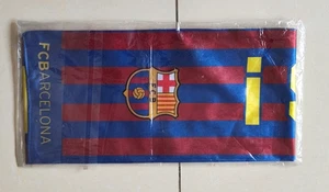 FC Barcelona Campeones Scarf Messi Neyman Iniesta Suarez Xavi VTG Offiicial Rare - Picture 1 of 18