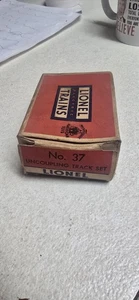 Lionel No. 37 Entkupplungsgleis Set nur Karton - Vorkrieg Original rot/orange -... - Bild 1 von 6