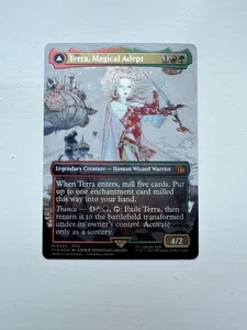 MTG Terra, Magical Adept - Borderless FOIL ALT ART Final Fantasy Magic Gathering - Bild 1 von 2