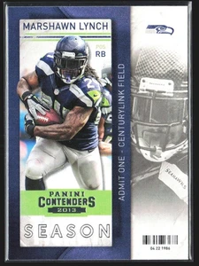 2013 Panini Contenders Marshawn Lynch #88 - Picture 1 of 2