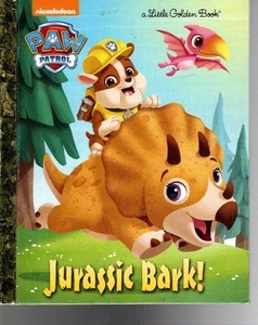 JURASSIC BARK--Little Golden Book--FREE SHIPPING - Picture 1 of 1