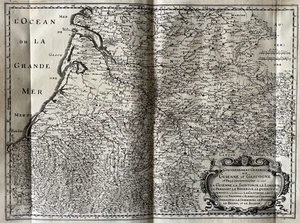 Guienne et Gascogne Merian Kupferstich Altkarte Topographiae Frankreich 1655-61 - Picture 1 of 8