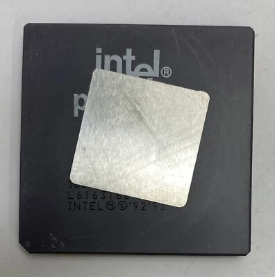 Intel Pentium SY007 100MHz 50MHz / 66MHz Bus Socket 7 Processor / CPU A80502100 - Image 1 of 4