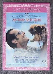 As Good As It Gets DVD Jack Nicholson Helen Hunt Greg Kinnear 1997 - NEW - Picture 1 of 3