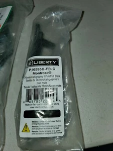 Liberty P16595c-fb-c pull handle black color. (N4) - Picture 1 of 2