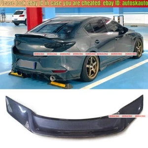 Alerón trasero de fibra de carbono Duckbill para Mazda 3 Axela 2019-2023 sedán - Imagen 1 de 13