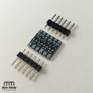 5x Level Converter 4 Channel I2C IIC Logic Level Converter 5V~3.3V for Arduino - Picture 1 of 1