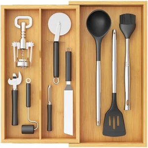 Lifewit Utensil Drawer Organizer, Expendable Cooking Silverware Tray for Kitchen - Picture 1 of 10