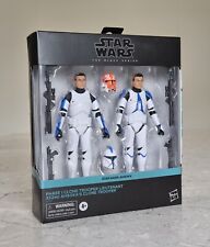 Star Wars: Ahsoka The Black Series Clone Trooper Action Figure Set 2pk - NEW