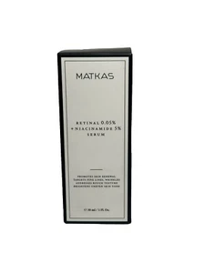 MATKAS Korean Retinal Serum for Face + 5% Niacinamide - for Deep Wrinkles Fin... - Picture 1 of 4