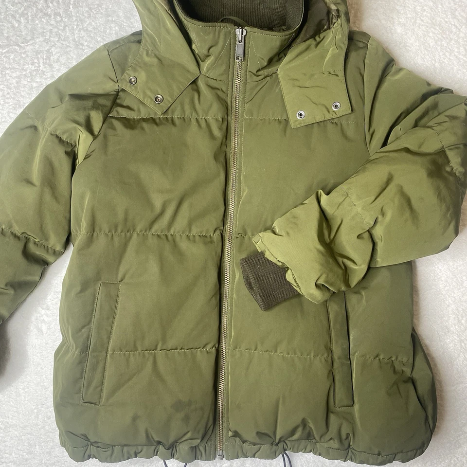 Madewell выстеганная вниз урожая пуховик парка куртка женский стиль G9903 большой - Изображение 1 из 4