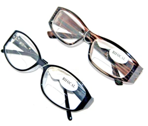 2 pair Bifocal Reading Glasses Power+2.0 Lady Fashion impact resistant u.v lens - Picture 1 of 4