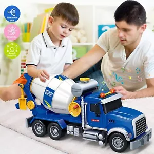 Kinder LKW Spielzeug Transporter Auto Betonmischer Truck Spielzeug Light & Sound - Bild 1 von 19