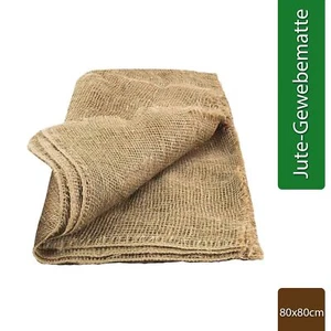Jute-Tuch 100 % Natürlicher 80x80cm (1,03€ - 5,8€ /Stk.) Ökologischer Jutestoff - Bild 1 von 41