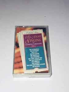 All Night Singing Vol 4 Compilation Southern Gospel Music Cassette 1A01 - Picture 1 of 4