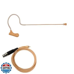 U-VOICE UVS-70D-SH4 Earhook Headset Mic with Detachable Cable for Shure Wirel - Picture 1 of 5