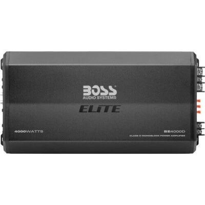 Boss Audio BE4000D Monoblock Class D  Power Amplifier, 4000 WATTS - Image 1 of 4