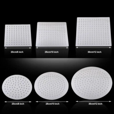 Kopfbrause Regendusche Regenbrause Brausekopf Duschbrause Edelstahl poliert 1/2" - Bild 1 von 4