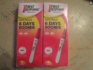 2X Pregnancy Test First Response Early Result 3 Count #G86 - Picture 1 of 1