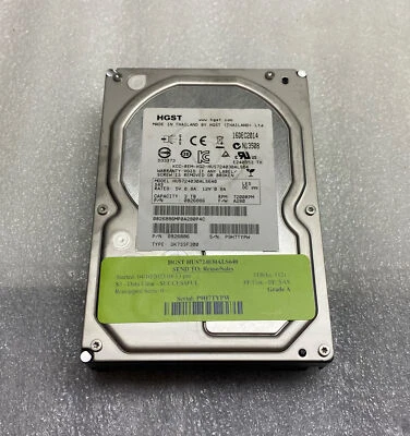 HGST HUS724030ALS640 3TB 3.5" Desktop SAS Hard Drive HDD Tested - Image 1 of 4