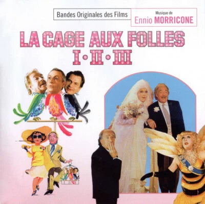 Ennio Morricone ‎– La Cage Aux Folles 1-3 (1978-1985) Complete Scores 2CDs - Bild 1 von 2